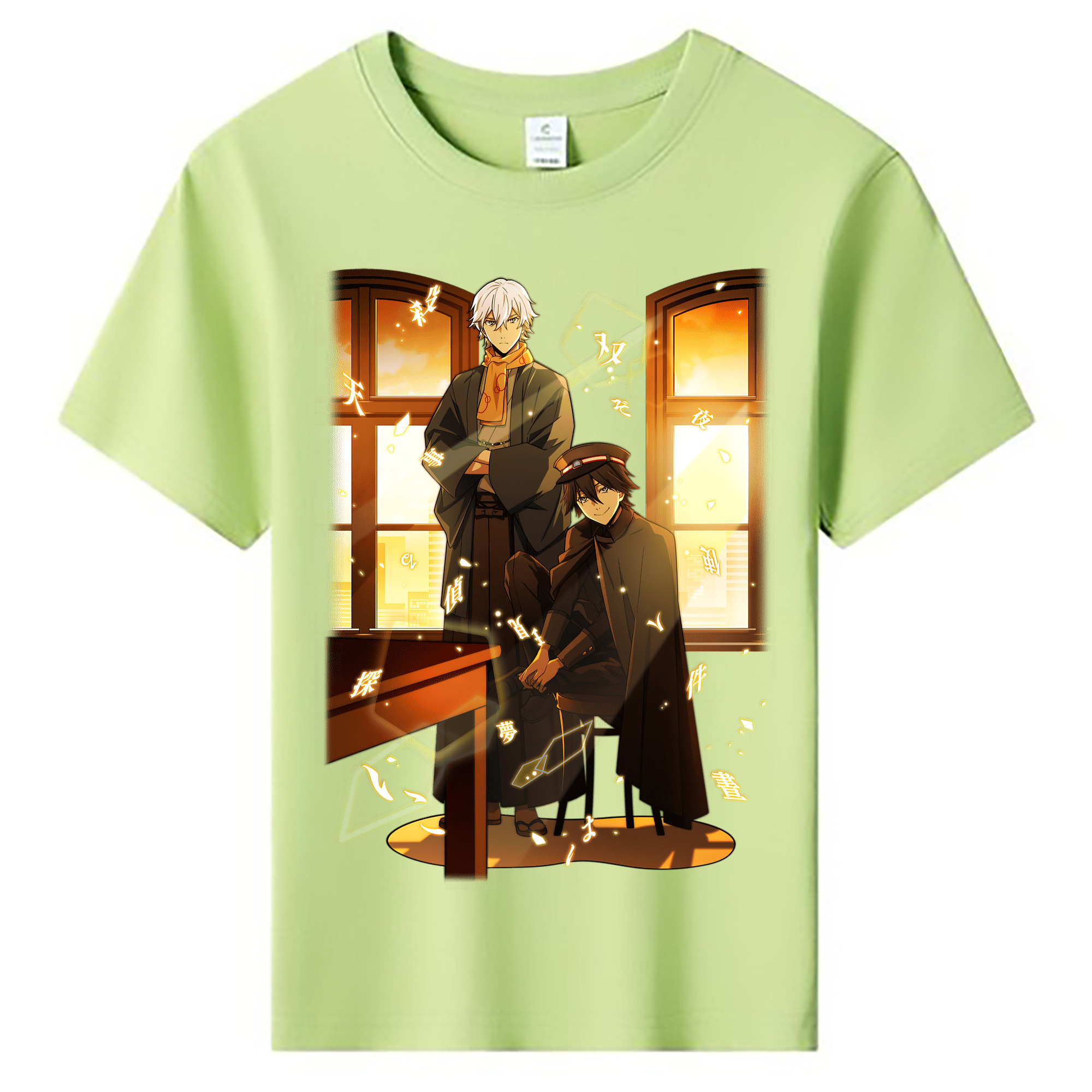 （画像用） 文豪ストレイドッグス Bungo Stray Dogs 綿100％キッズTシャツ（フロントプリント）